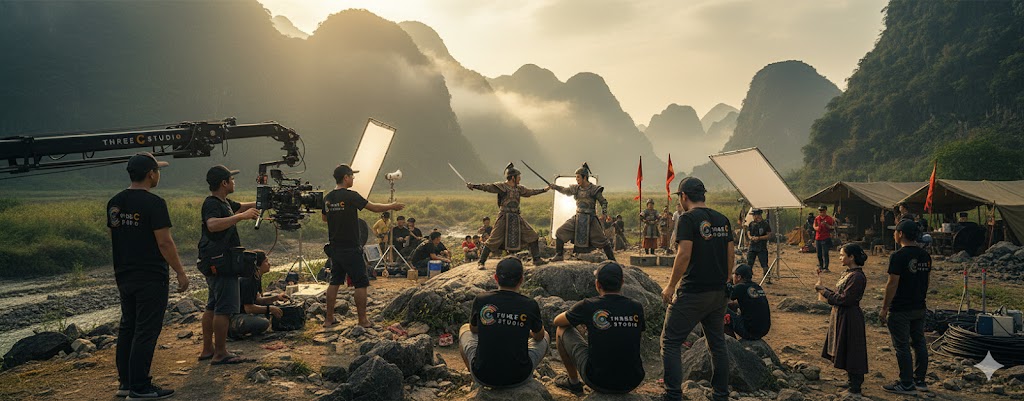 Sản Xuất Phim Điện Ảnh Chuyên Nghiệp: Hành Trình Từ Ý Tưởng Đến Màn Ảnh Rộng Cùng Three C Studio