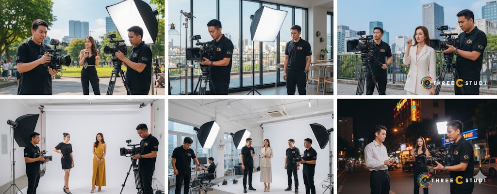 Sản Xuất TVC Quảng Cáo Tại TP.HCM: Giải Pháp Truyền Thông Từ Three C Studio